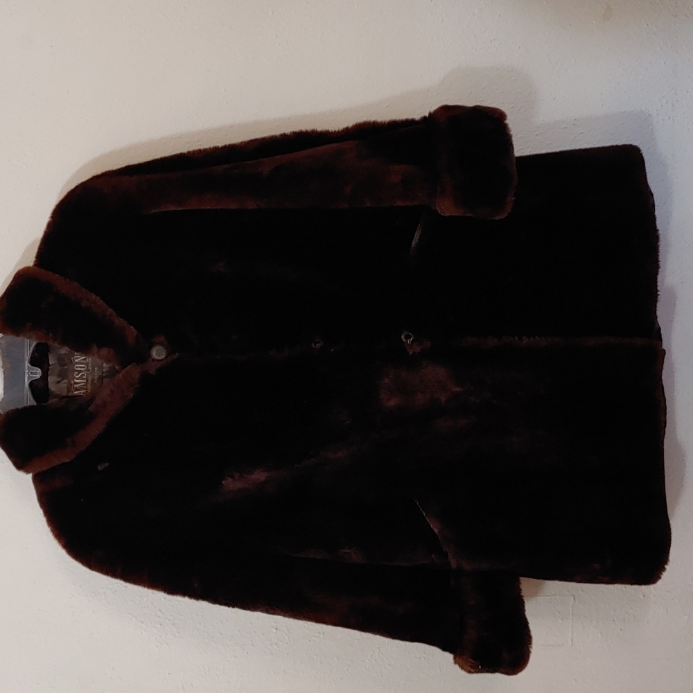 Beau Mouton Original Women's Size Medium Vintage Lamb Fur Coat